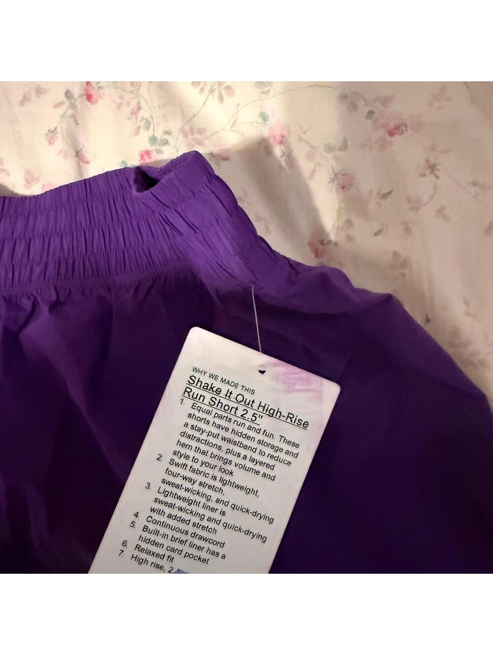 Lululemon Athletica Shake it Out High Rise Shorts [COPY] - Picture 2 of 4